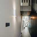 Clipsal Flush Switch, Clipsal Solis, Horizontal Mount, 4 Gang, Matt Black/ Matt White 230V-240V- 1044PA-ZB, 1044PA-ZW