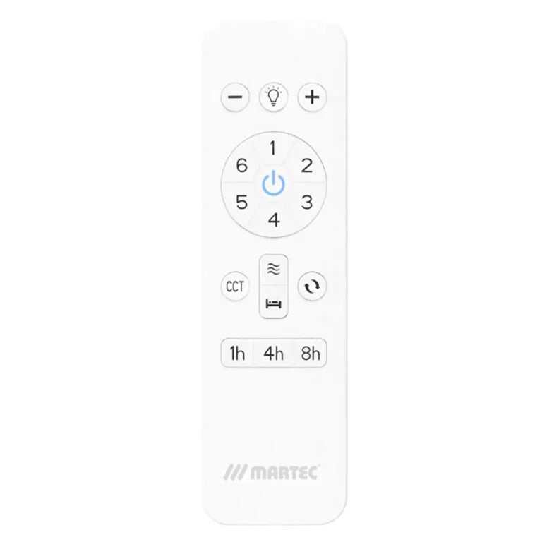 Martec Scorpion With WIFI Remote Control + LED light DC 42″ & 52″ Smart Ceiling Fans 2700K to 6000K Matt White / Matt Black / Graphite Carbon 34W 220-240V - MSDC1033, MSDC1333