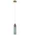 CLA MANGA3: Cylinder Glass Interior Pendant Blue 220-240V - MANGA3 -CLA Lighting