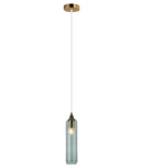 CLA MANGA3: Cylinder Glass Interior Pendant Blue 220-240V - MANGA3 -CLA Lighting