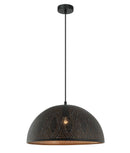 CLA MARRAKESH: Bohemian Dome Shape Interior Pendant Black 220-240V - MARRAKESH03A - CLA Lighting