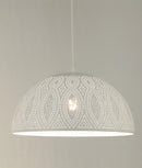 CLA MARRAKESH: Bohemian Dome Shape LED Interior Pendants White 220-240V - MARRAKESH08 - CLA Lighting