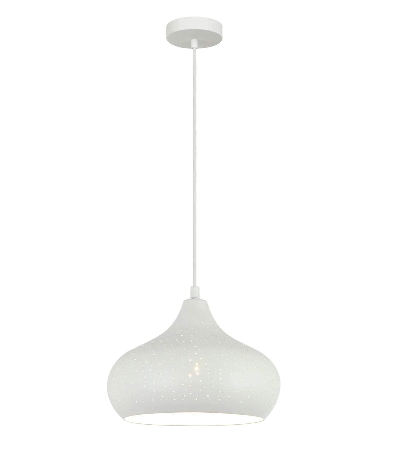 CLA MARRAKESH: Bohemian Champagne Glass Shape LED Interior Pendants White 220-240V - MARRAKESH09 - CLA Lighting