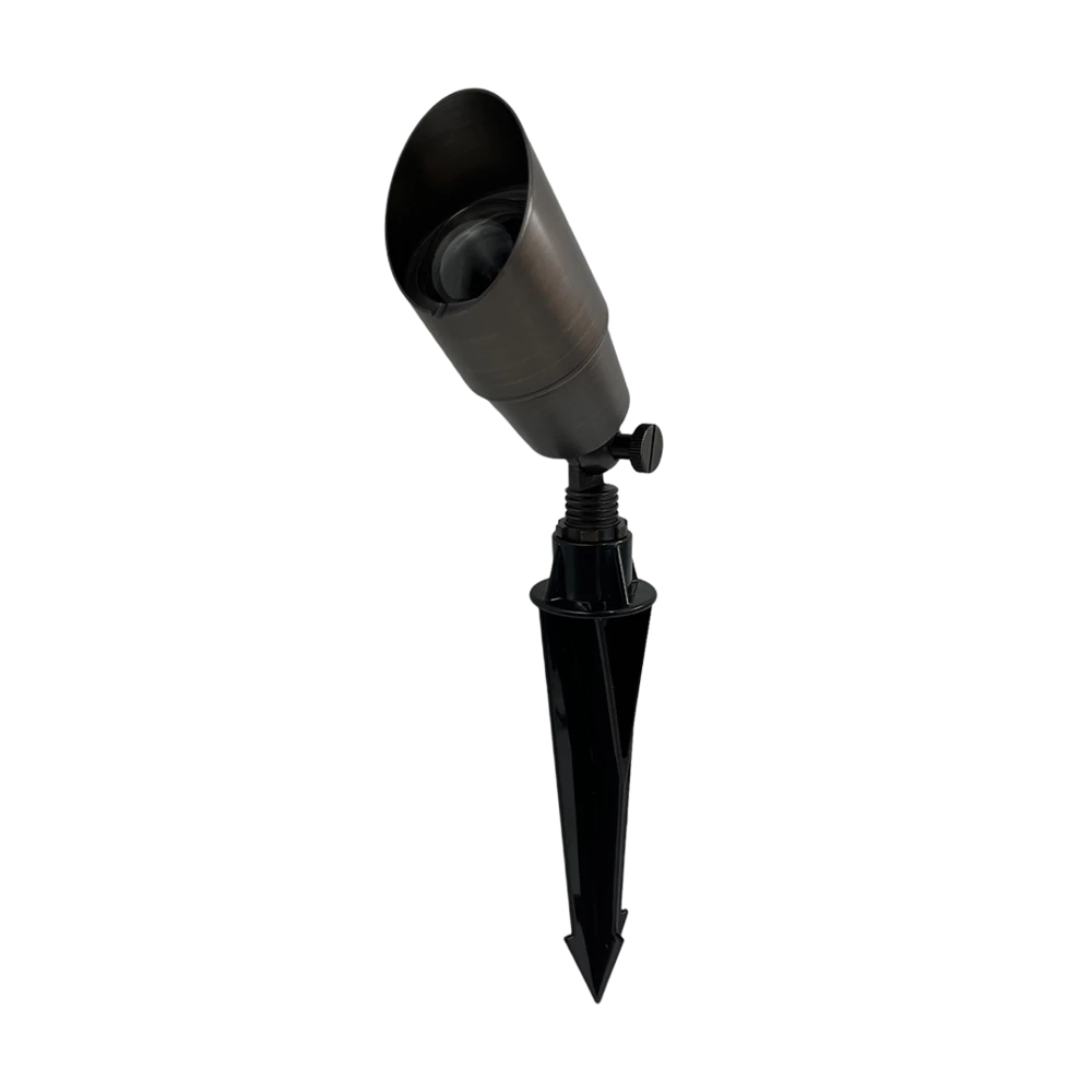 SAL MINI SPIKE DZINE (XW) Garden Spike Lights Tri- Antique Brass 4W 12V IP54- SE7364/TC/AB