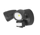 Martec Bandit Single / Double Head with / without Sensor LED Security Exterior Wall Light Tri - Matt Black 12W / 2x12W 220-240V IP54 - MLXB3451, MLXB3452