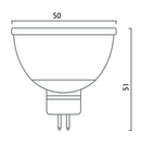 Azoogi MR16 LED Lamps and Globes 2700K 4000K 6000K 8W 12V - MR001, MR002, MR003