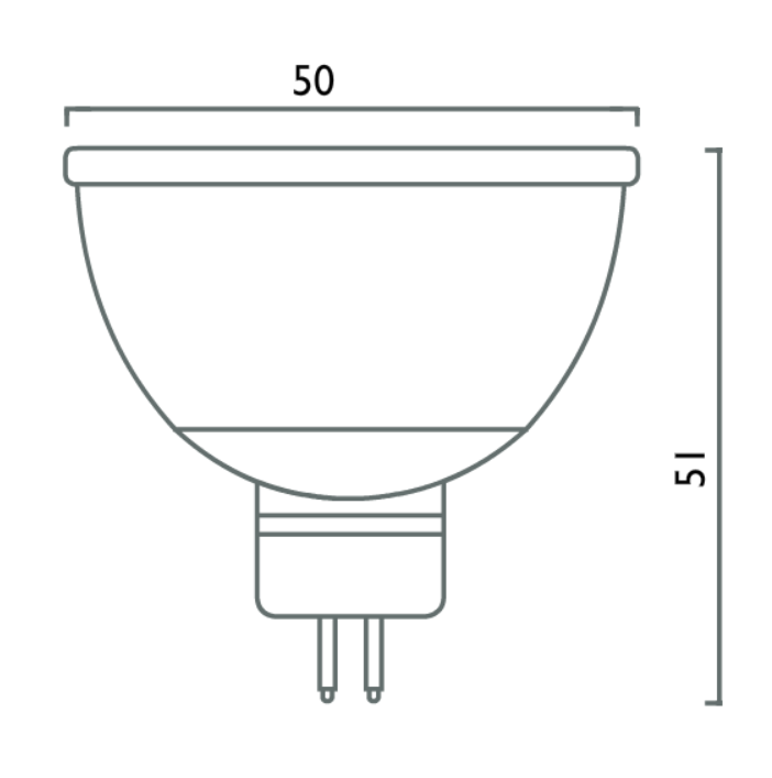 Azoogi MR16 15° LED Lamps and Globes 2700K 4000K 6000K 8W 12V - MR004, MR005, MR006