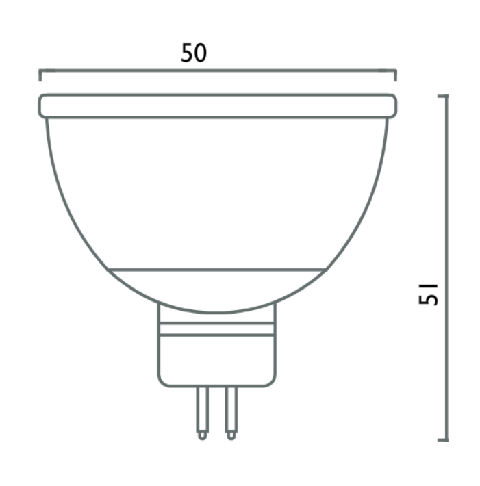 Azoogi MR16 LED Lamps and Globes 2700K 4000K 6000K 8W 12V - MR001, MR002, MR003