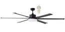Martec Albatross with LED Light and Remote 72″ & 84″ DC Ceiling Fans Tri - White / Matt Black / Brushed Nickel 35W 220-240V - MAF180B, MAF180M, MAF180W, MAF210B, MAF210M, MAF210W