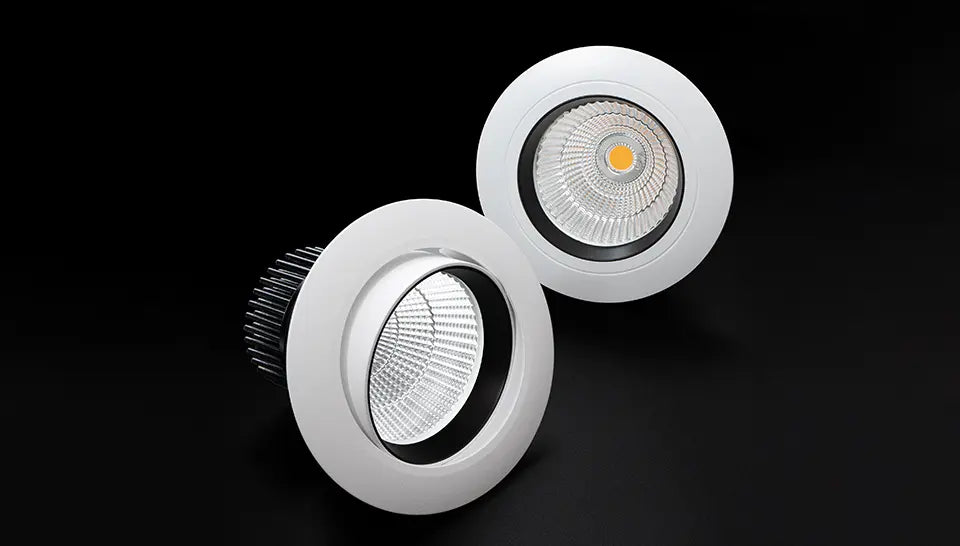 Trend MIDILED XDM10 LED Downlights 3000K 4000K Black / White / Silver 10W 180-265V IP20 - XDM103, XDM104 - Trend Lighting