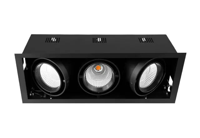 Trend Midiled XMB325 LED Downlights 3000K 4000K Black/ White/ Silver 3x25W 180-265V IP20 - XMB3253, XMB3254