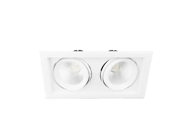 Trend Midiled XMC225 LED Downlights 3000K 4000K White/ Black 2x25W 180-265V IP20 - XMC2253, XMC2254