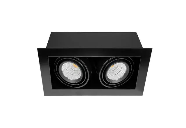 Trend Miniled XMA210 LED Downlights White / Black / Silver 2 x 10.5W 180-265V IP20 - XMA2103, XMA2104 - Trend Lighting