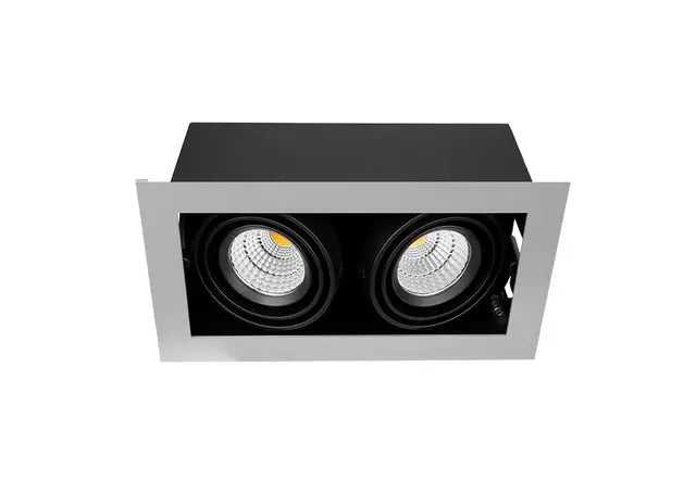 Trend Miniled XMA210 LED Downlights White/ Black/ Silver 2x10.5W 180-265V IP20 - XMA2103, XMA2104