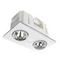 Brilliant HORIZON- LED 2-Light Bathroom Mate Ceiling Fan Tri - White 9W 240V - 19847/05 -  Brilliant Lighting