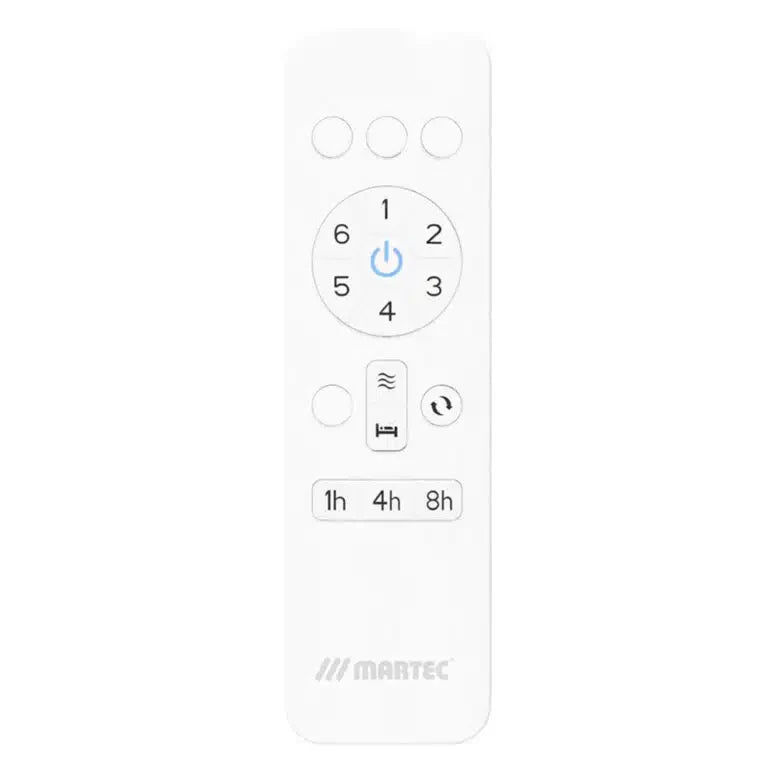 Martec Avoca  With WIFI Remote Control + LED Light DC 48″ & 52″ Smart Ceiling Fans 2700K to 6000K Matt White / Matt Black / Matt White Oak 45W 220-240V - MADC1233, MADC1333