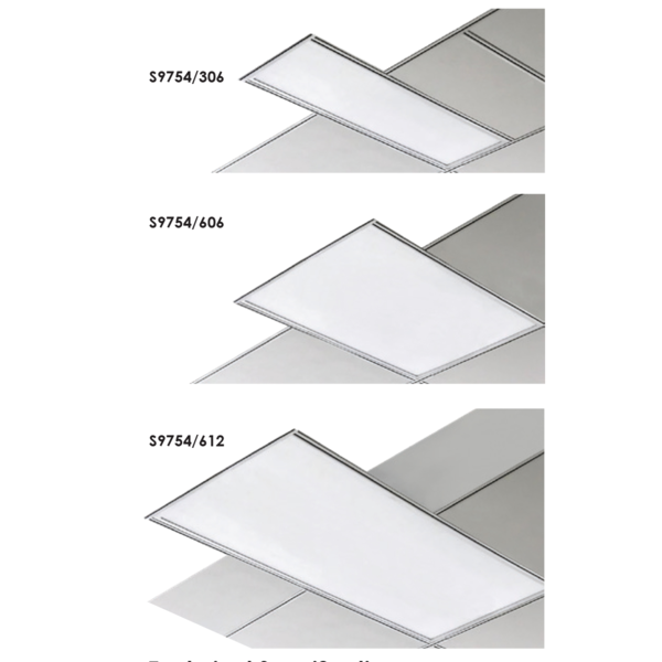 Mk Panel Led SAL Panel MK II S9754 LED Panels and Troffers Tri- White 18/30/48W 240