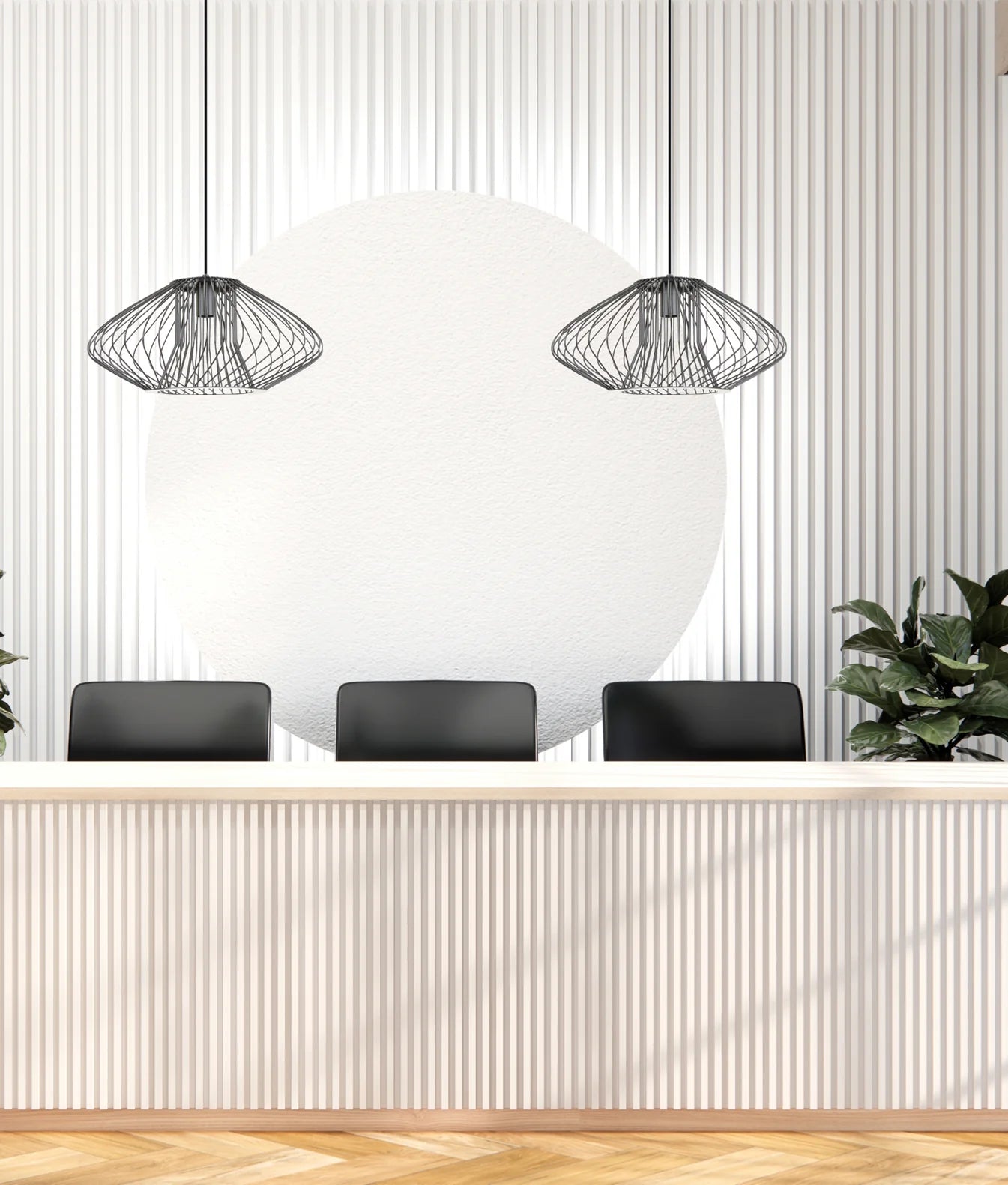 CLA PARRILLA: Oval Cage Iron 440mm Interior Pendants Matt Black/ Antique Brass 240V- PARILLA1, PARILLA2