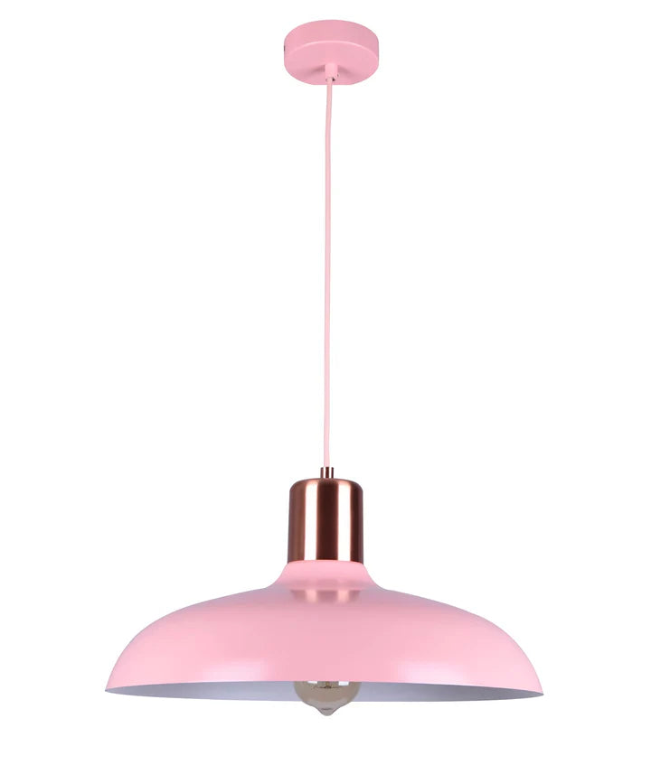 CLA PASTEL: Scandinavian Dome Shape Pendant Matt White / Matt Black / Matt Pink / Matt Grey / Matt Green / Matt Blue / Matt Yellow 220-240V - PASTEL - CLA Lighting