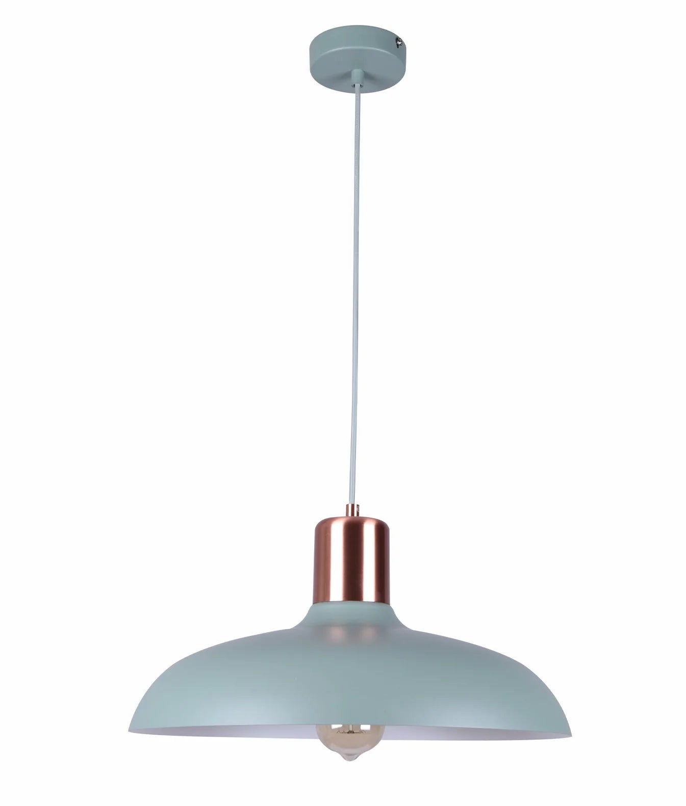 CLA PASTEL: Scandinavian Dome Shape Interior Pendants Matt White/ Matt Black/ Matt Pink/ Matt Grey/ Matt Green/ Matt Blue/ Matt Yellow 240V- PASTEL