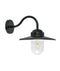 CLA PAYONG: Sun Hat Shape with Clear Glass Exterior Wall Lights Matt Black / Matt White / Galvanized / Aluminium / Copper / Brass / Stainless Steel IP44 - PAYONG