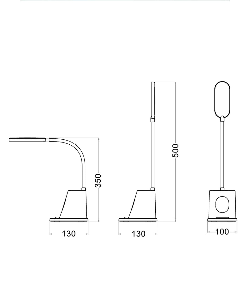 CLA PENMATE: LED Rechargeable Portable Functional Touch Table Lamp 3000K 5000K 2.8W IP20 - PENMATE -CLA Lighting