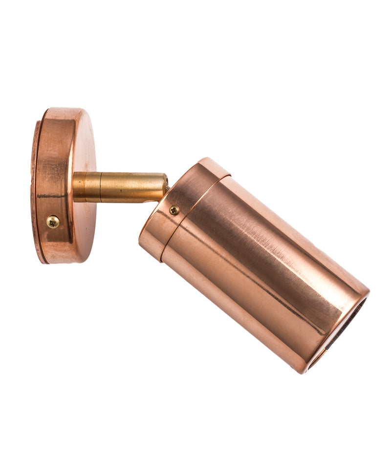 CLA MR16 Pillar Exterior Wall Lights Light Weight Copper 12-24V IP54 - PM1ACEC, PM1FCEC, PM2ACEC, PMUDCEC - CLA Lighting