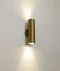 CLA GU10 Pillar Spot Exterior Wall Lights Aged Brass 110-265V IP65 - PGUDBR1, PG1FBR1, PG1ABR1