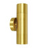 CLA GU10 Pillar Spot Exterior Wall Lights Solid Polished Brass 110-265V IP65 - PGUDBR2, PG1FBR2, PG1ABR2- CLA Lighting