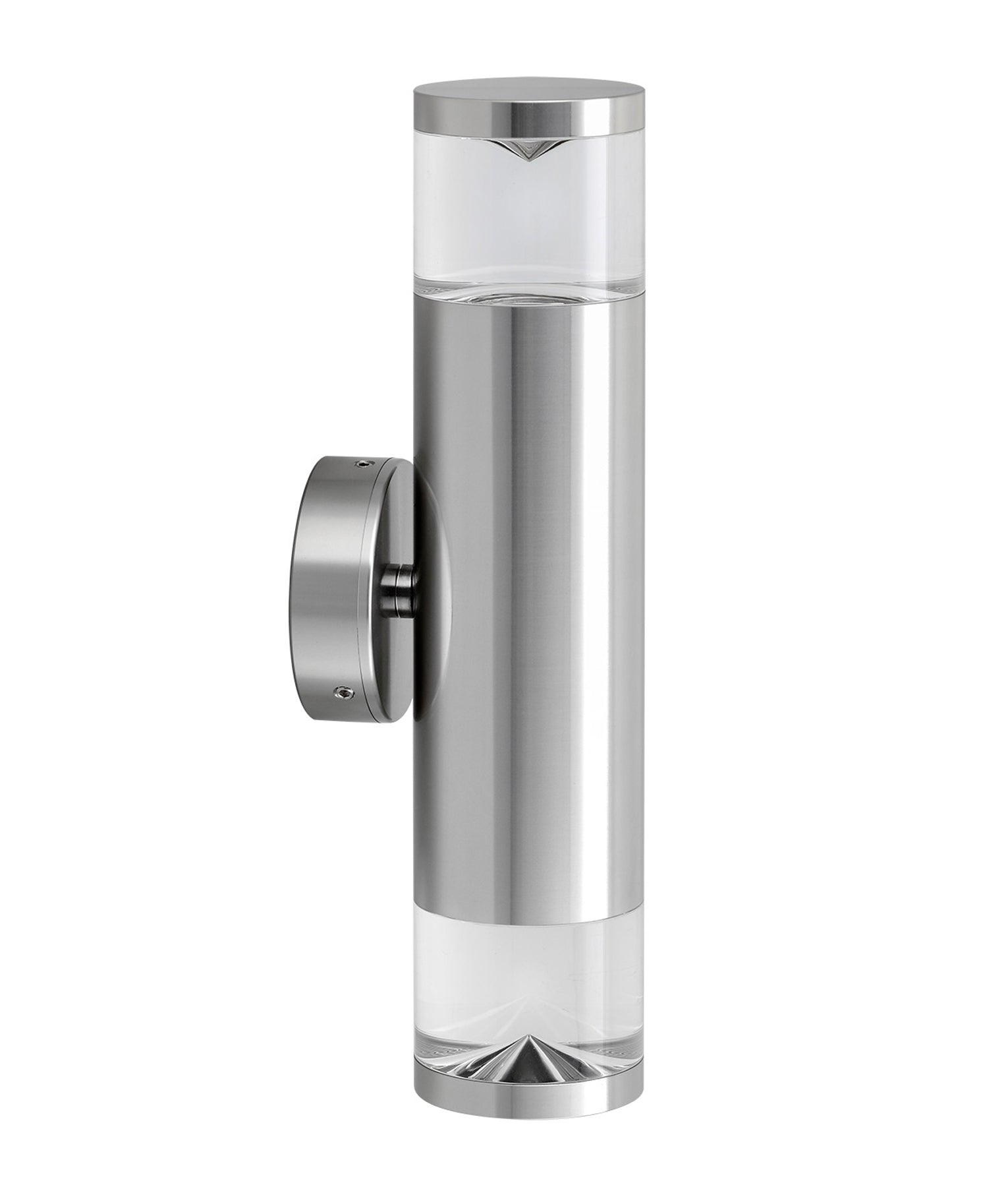 CLA PHARE(GU10): Pillar Exterior Wall Lights Aluminium Titanium 110-265V IP65 - PHARE02G