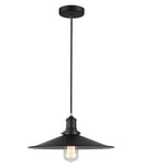 CLA PIATTO: Iron Coolie Interior Pendant Black 220-240V - PIATTO2 -  CLA Lighting