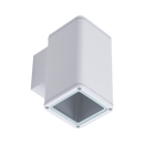 Domus PIPER-PRO-1-SQR Exterior Wall Lights Tri- Black/ White 10W 240V IP65- 49300, 49301