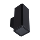 Domus PIPER-PRO-2-SQR Exterior Wall Lights Tri- Black/ White 20W 240V IP65- 49306, 49307