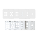 SAL Pixie Ambience Wall & Face Plates XL Electrical Accessories White IP20 - SWALC