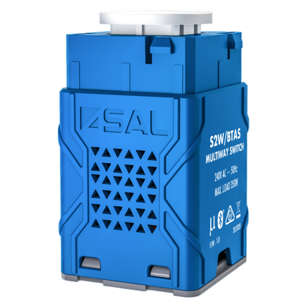 SAL Pixie Multi-Way Switch G3 Smart Lighting Controls White 240V - S2W/BTAS -SAL Lighting