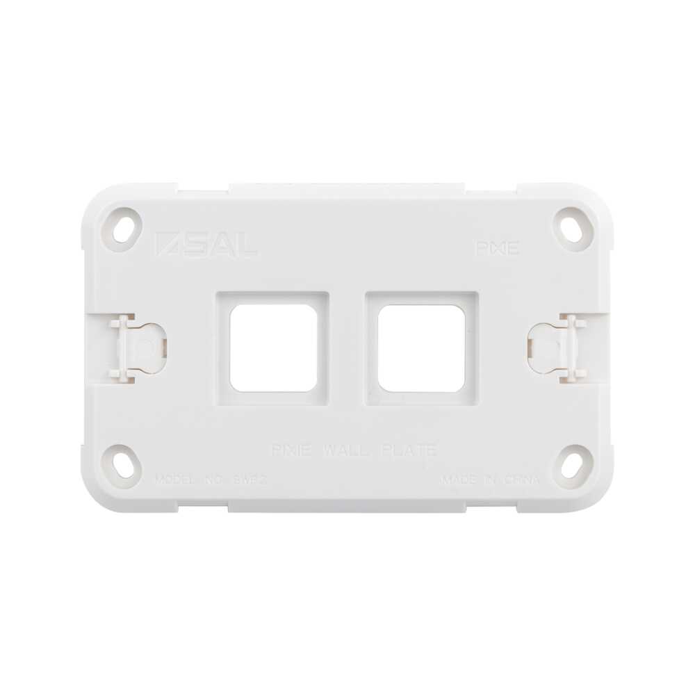 SAL Pixie Ambience Wall & Face Plates SWA Electrical Accessories White / Black / Grey - SWA
