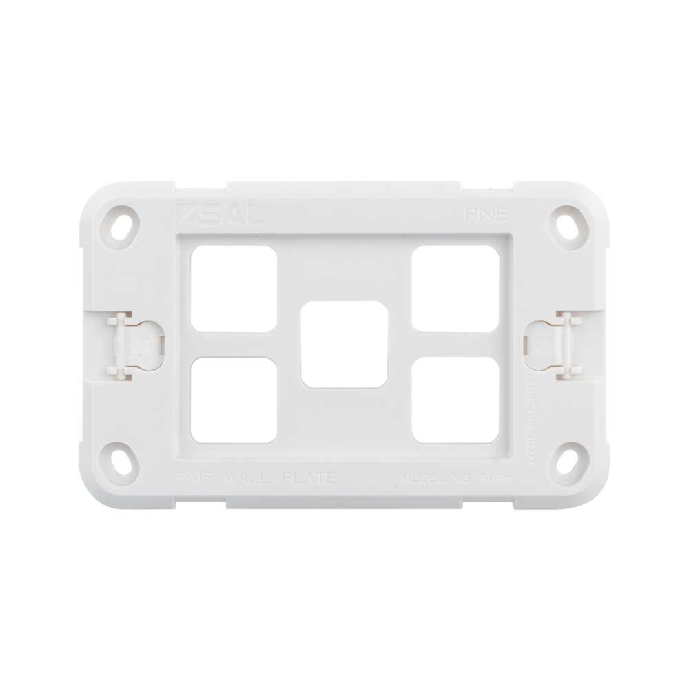 SAL Pixie Ambience Wall & Face Plates SWA Electrical Accessories White / Black / Grey - SWA
