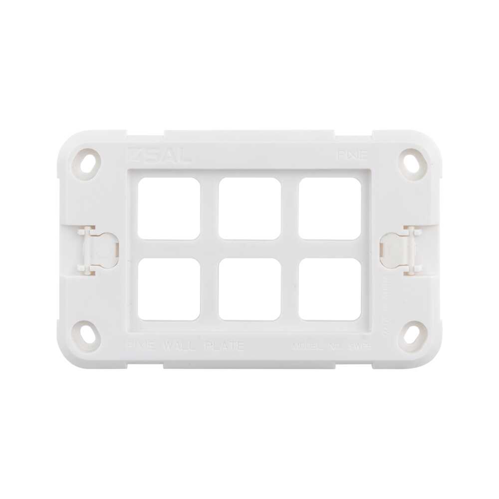 SAL Pixie Ambience Wall & Face Plates SWA Electrical Accessories White / Black / Grey - SWA