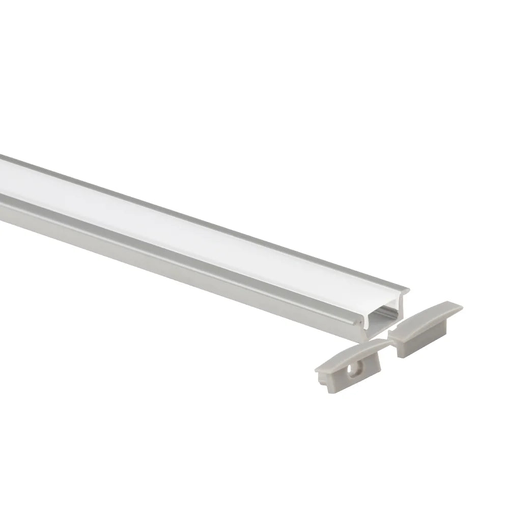 Azoogi 23.1mm x 8.5mm Recessed Profiles- PR001: Aluminium Recessed Profile