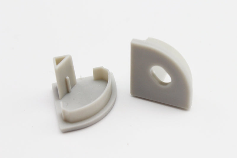 Azoogi 16mm x 16mm Round Corner Aluminium Profile- PR008: Aluminium Corner Profile (Round)