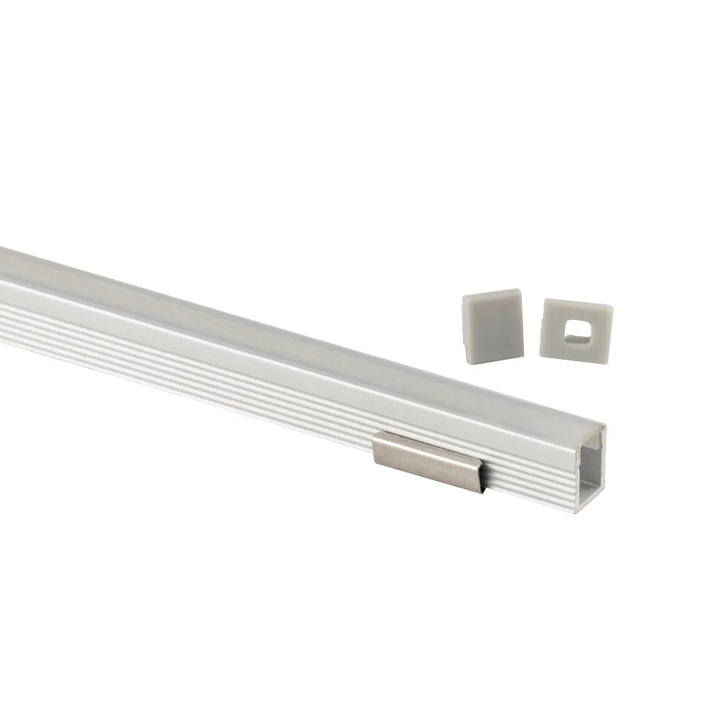 Azoogi 7.8mm x 9mm Mini Surface Mounted Profiles- PROM: Aluminium Mini Surfaced Profile