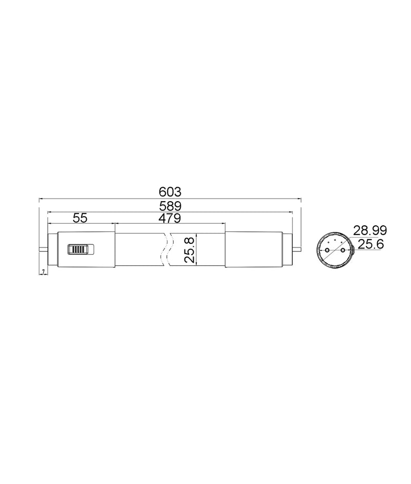 CLA T8 LED Tubes Lamps and Globes Tri - White 9W 220-240V - PT8TRI3
