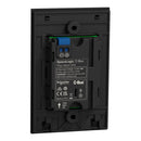 Clipsal SpaceLogic Wall Plate, C-Bus, Saturn Zen, A-Series, Key Input unit, 1 key White / Black - Replaces R5041NL-ZB, R5041NL-ZW