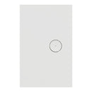 Clipsal C-Bus Fascia Saturn zen Wall Plate 1 Gang White- R5041FZW