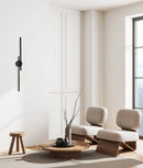 CLA RACHA: Linear Interior Wall Lights Tri- Black/ White/ Brass 22W 250V IP20- RACHA1, RACHA2, RACHA3