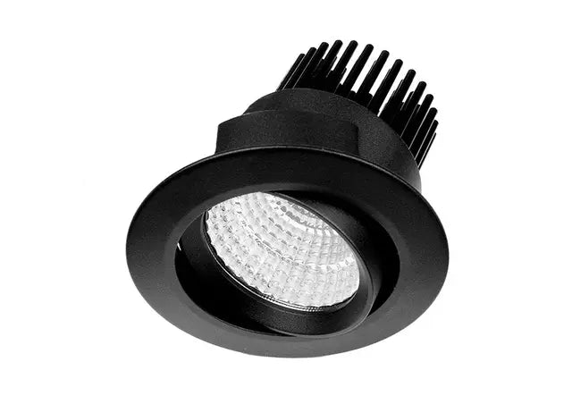Trend Resiled RDA8 LED Downlights 3000K 4000K White / Black / Silver 8W IP20 - RDA83-WB, RDA84-WB - Trend Lighting