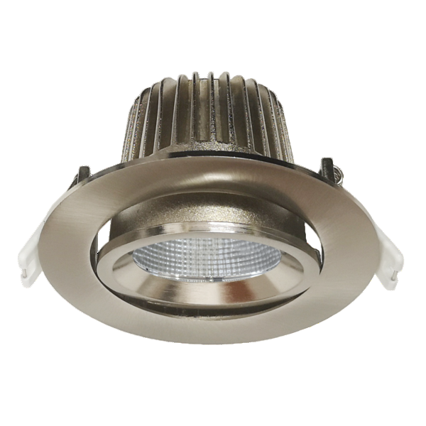 SAL ECOSTAR S9046TC LED Downlights Tri - White / Satin Nickel 9W 240V IP20 - S9046TC