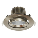 SAL ECOSTAR S9046TC LED Downlights Tri - White / Satin Nickel 9W 240V - S9046TC - SAL Lighting