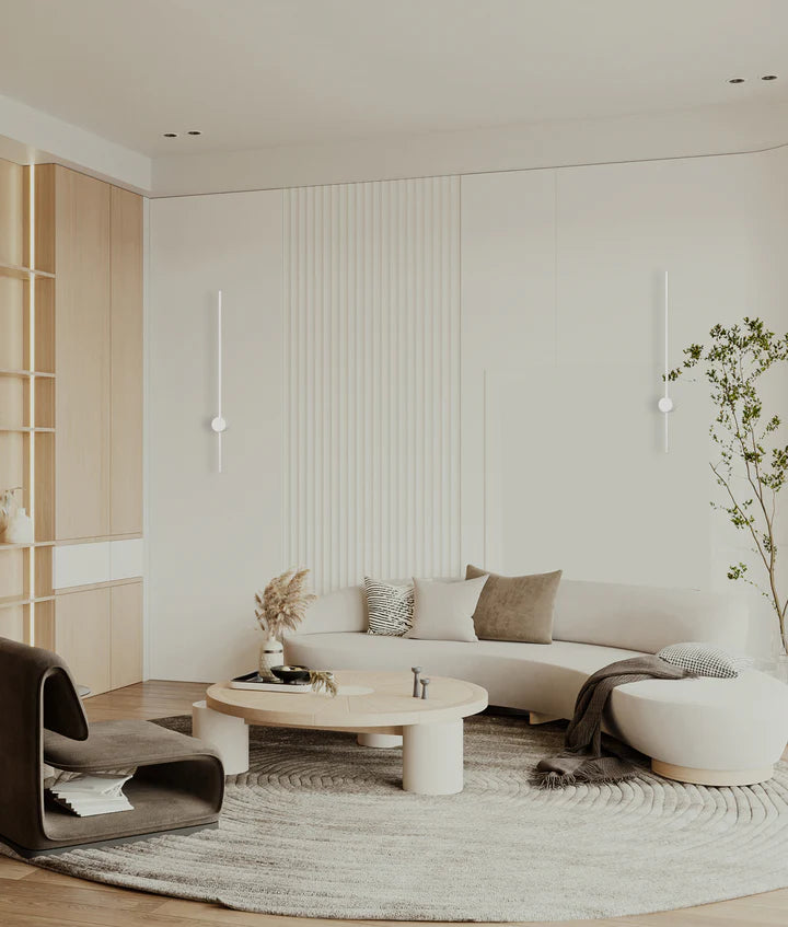 CLA SABER: Interior Linear  Wall Lights 3000K 5700K White/ Black 12W 220-240V IP20 - SABER1, SABER2