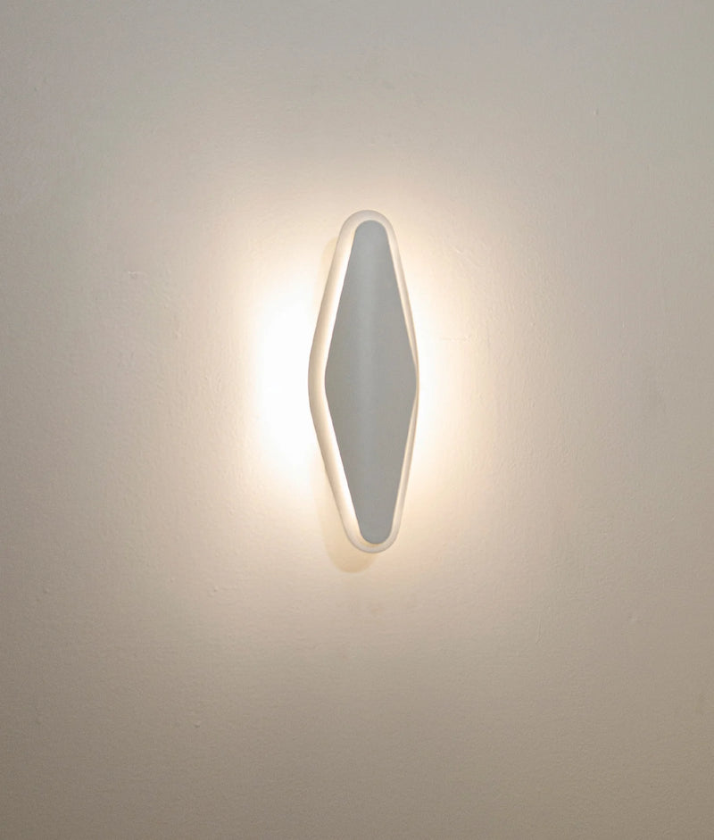 CLA SANTIAGO: City Series Oval Dimmable Interior Wall Light Tri - White 12W 220-240V IP20 - SANTIAGO - CLA Lighting